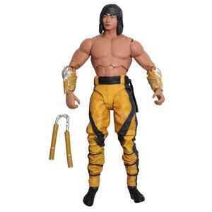 McFarland Mortal Kombat 11 Liu Kang With Nunchucks 7" Action Figure VG+